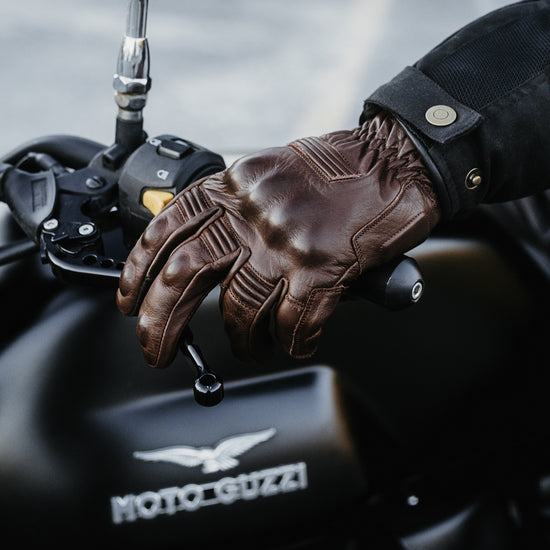 Full Gauntlet Motorcycle Gloves Brown | Indie Ridge Full Gauntlet Motorcycle Gloves Brown | Indie Ridge
