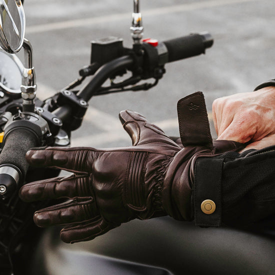 Full Gauntlet Motorcycle Gloves Brown | Indie Ridge Full Gauntlet Motorcycle Gloves Brown | Indie Ridge