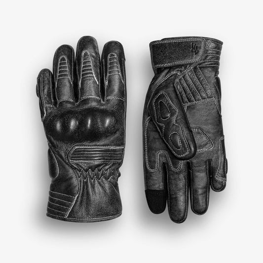 Weathered Black - Motorcycle Gloves